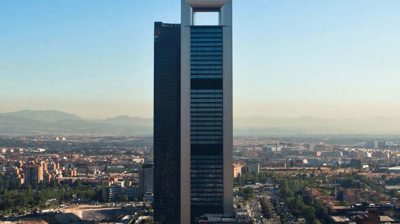 Madrids skyline